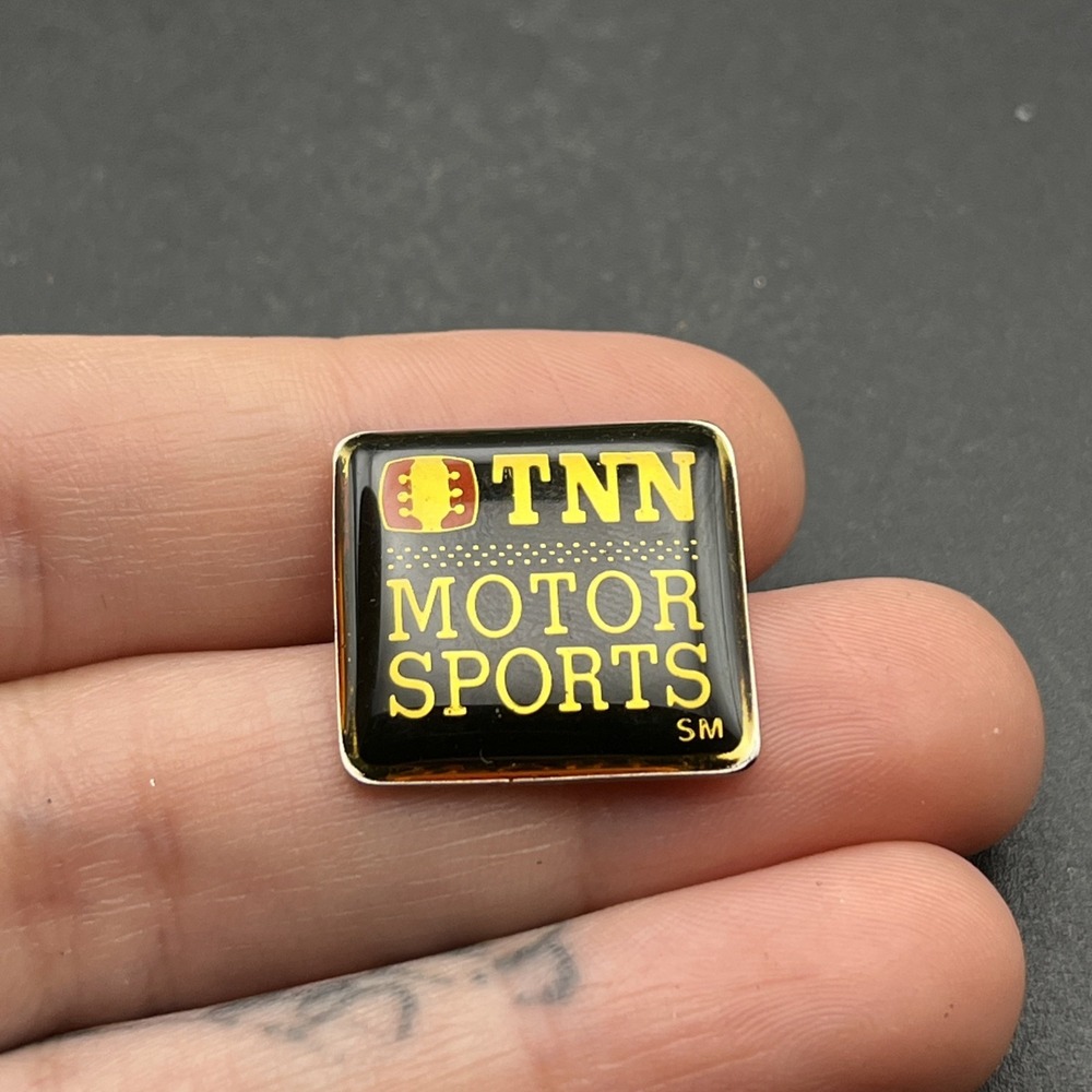 TNN The Nashville Network Motor Sports TV Tennessee Lapel‎ Hat Pin